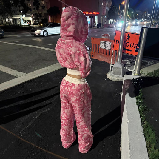 Pink Star Tracksuit