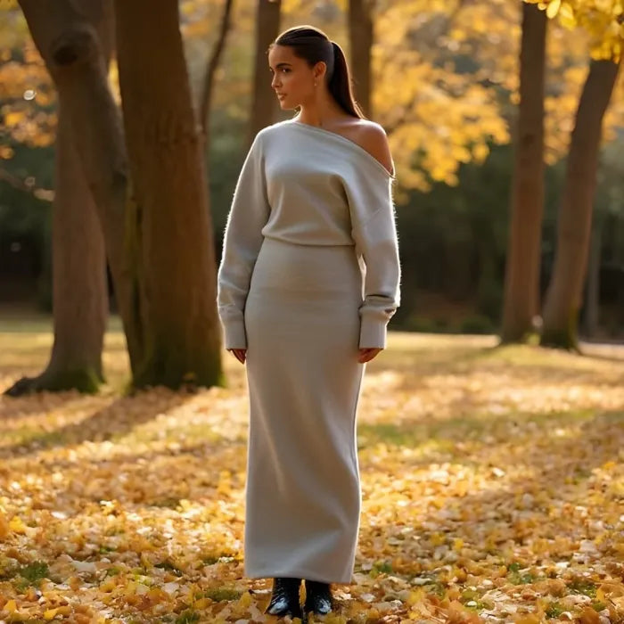 The Lira Drape Dress