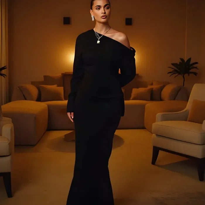 The Lira Drape Dress